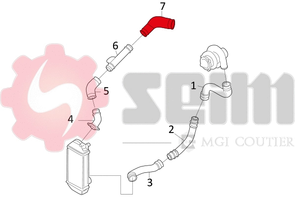 Charge Air Hose