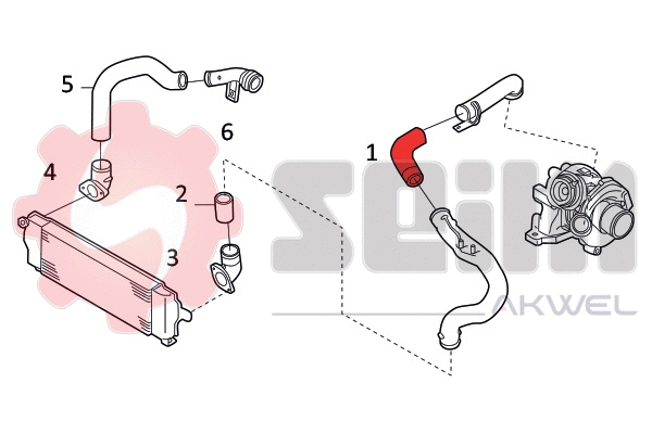 Charge Air Hose