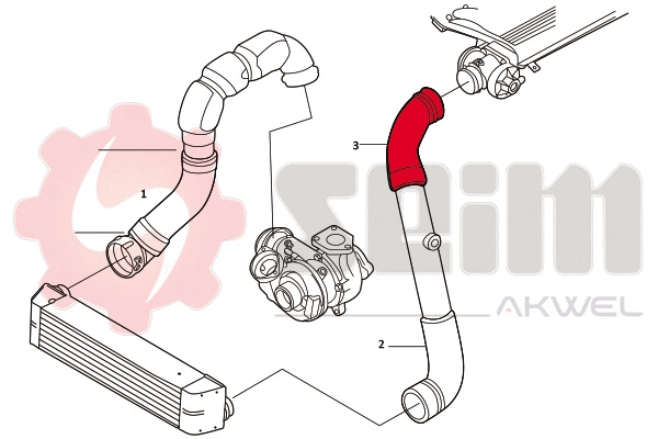Charge Air Hose
