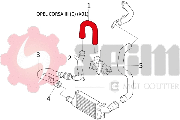 Charge Air Hose