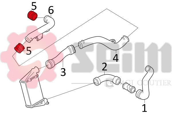 Charge Air Hose