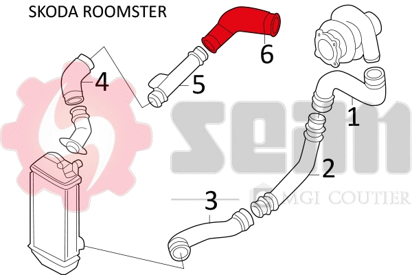 Charge Air Hose