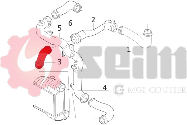 Charge Air Hose