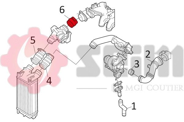 Charge Air Hose