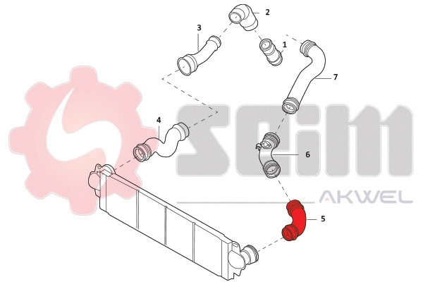 Charge Air Hose