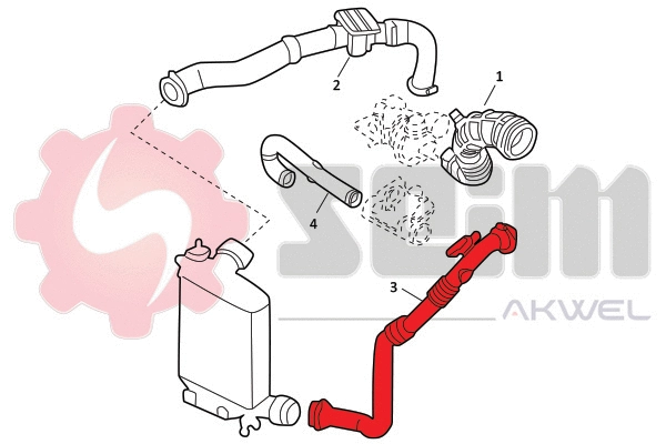 Charge Air Hose (982130)