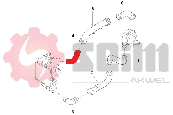 Charge Air Hose