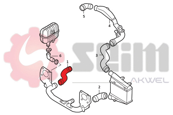 Charge Air Hose (982051)