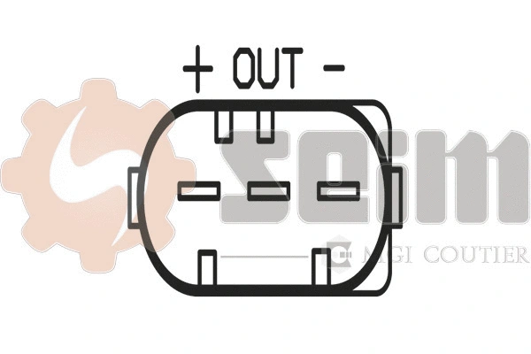 Sensor, crankshaft pulse