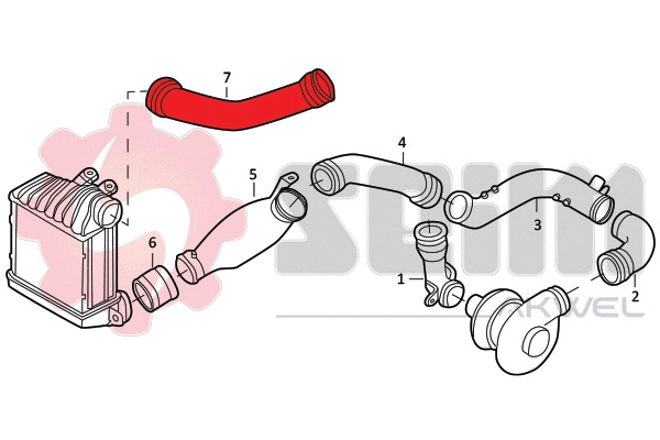 Charge Air Hose