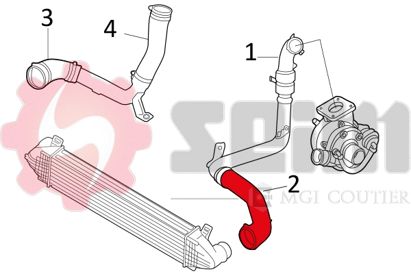 Charge Air Hose
