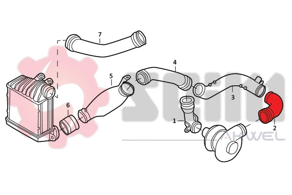 Charge Air Hose