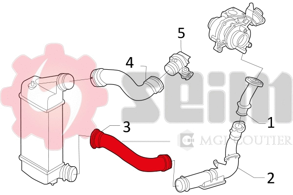 Charge Air Hose