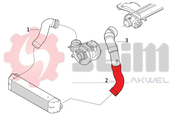 Charge Air Hose (982054)