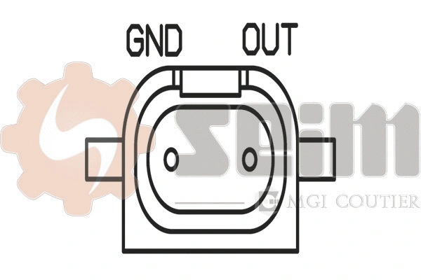 Sensor, crankshaft pulse