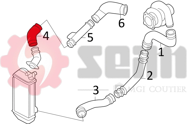 Charge Air Hose