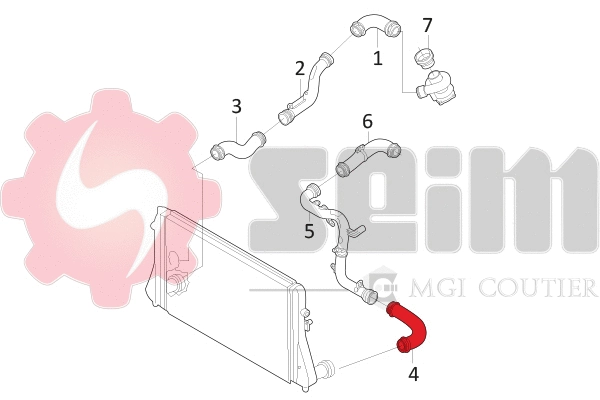 Charge Air Hose