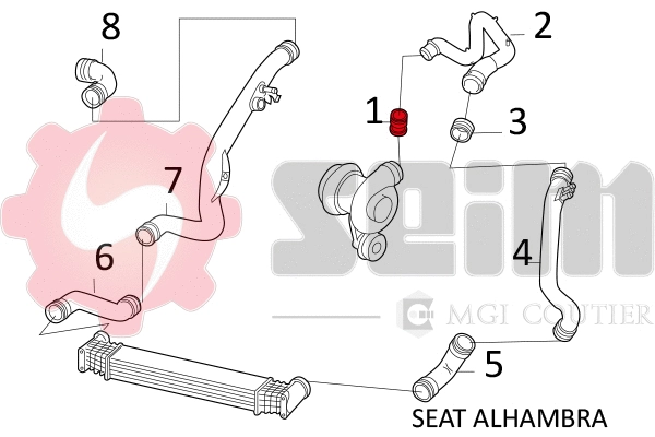 Charge Air Hose