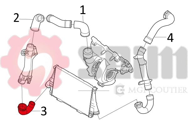 Charge Air Hose