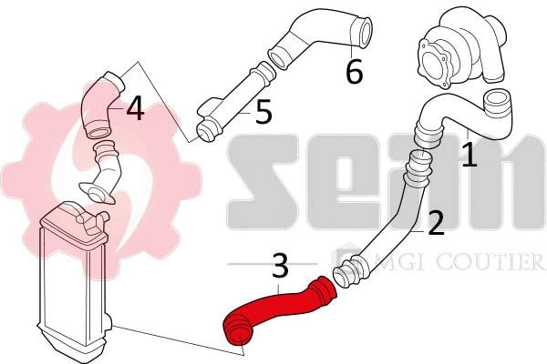 Charge Air Hose