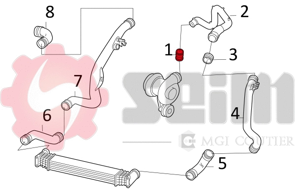Charge Air Hose