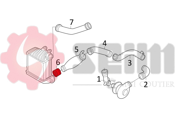Charge Air Hose