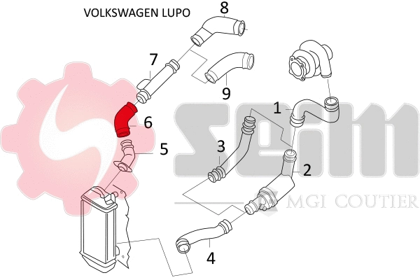 Charge Air Hose