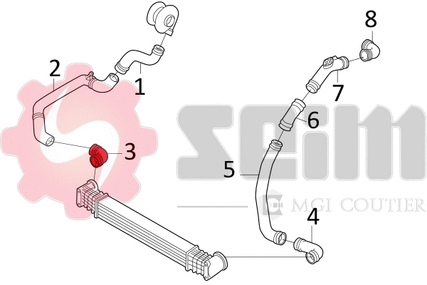 Charge Air Hose (981585)