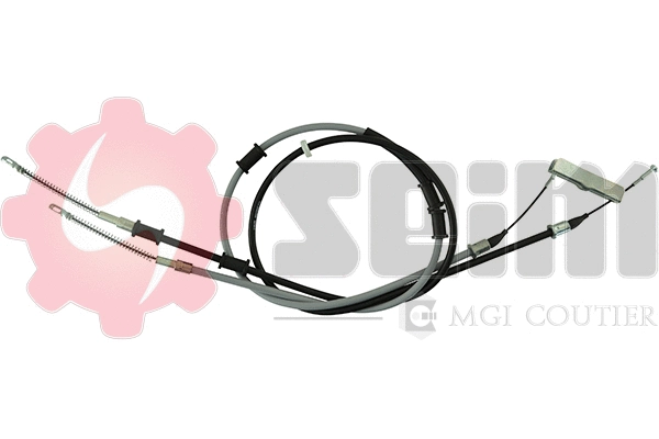 Cable Pull, parking brake (653200)