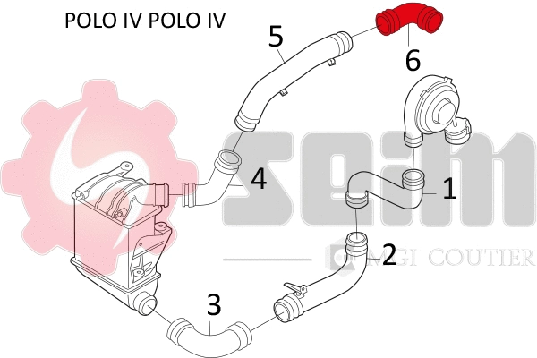 Charge Air Hose
