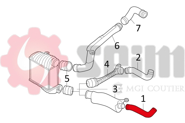 Charge Air Hose