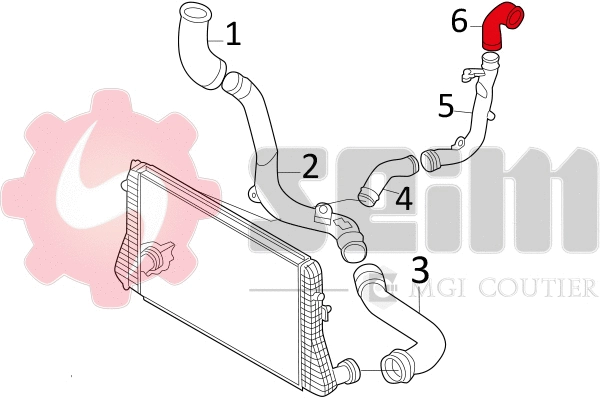 Charge Air Hose