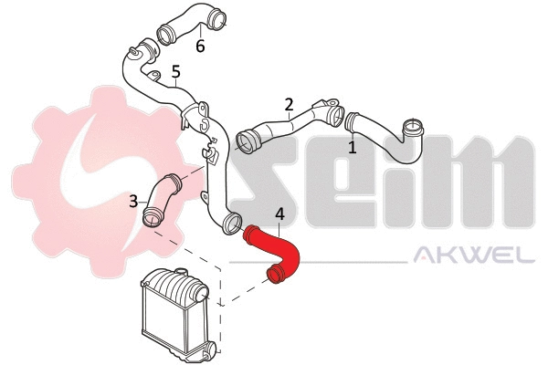 Charge Air Hose