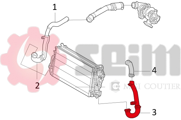 Charge Air Hose