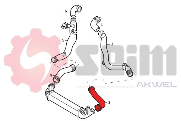 Charge Air Hose (982044)