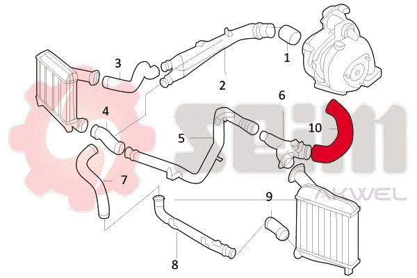 Charge Air Hose