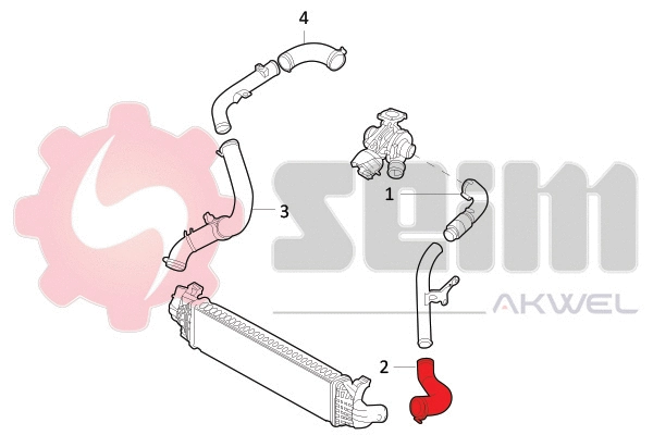 Charge Air Hose