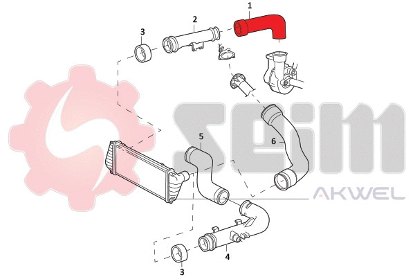 Charge Air Hose