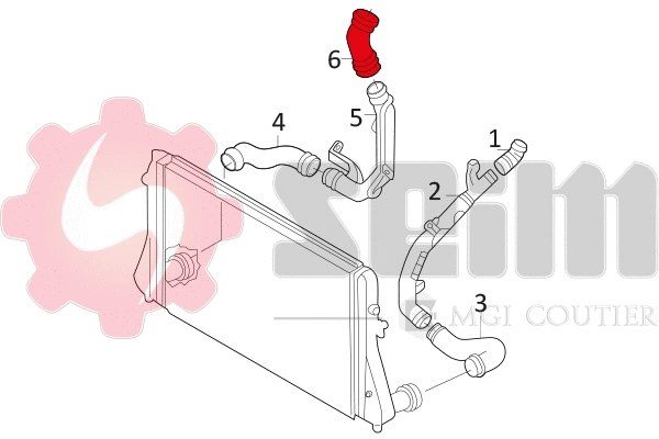 Charge Air Hose
