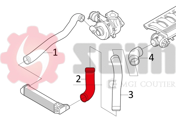 Charge Air Hose