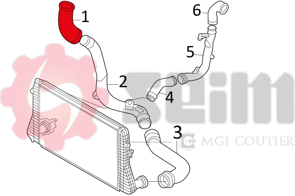 Charge Air Hose