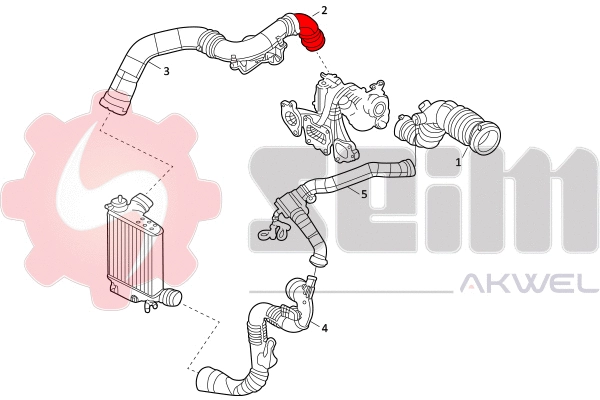 Charge Air Hose (981905)