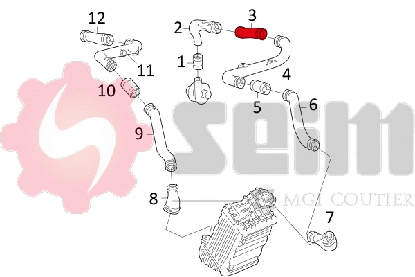 Charge Air Hose