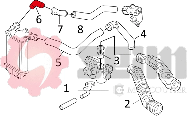 Charge Air Hose