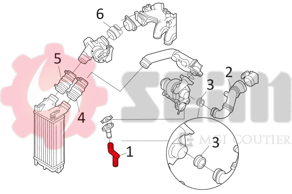Charge Air Hose