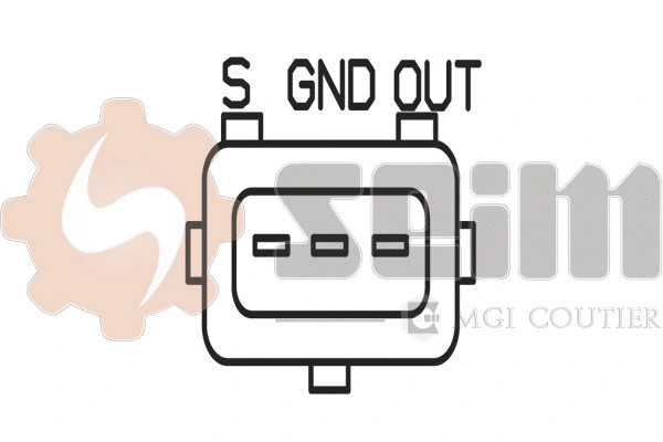 Sensor, crankshaft pulse