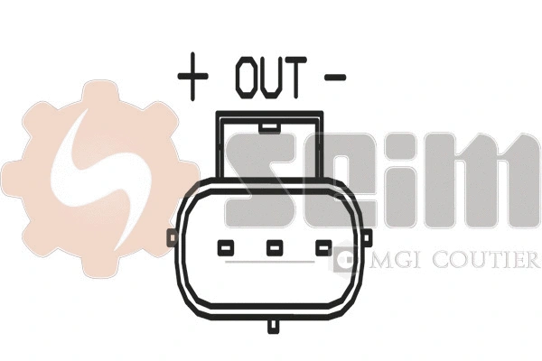 Sensor, crankshaft pulse