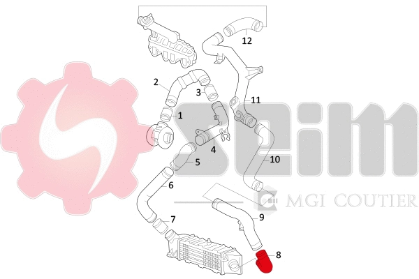 Charge Air Hose