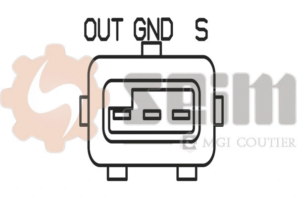 Sensor, crankshaft pulse