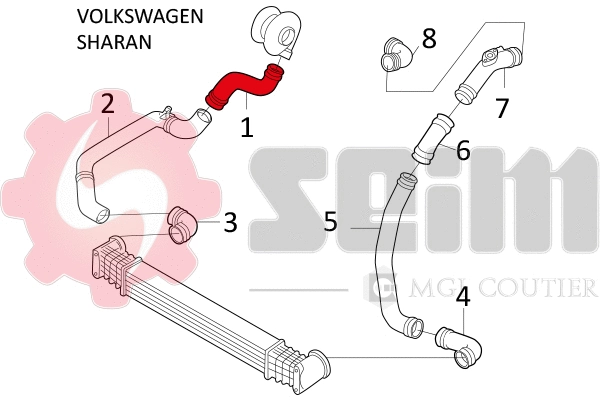 Charge Air Hose